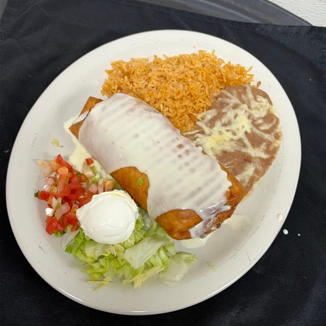 Chicken Chimichanga.