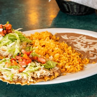 Tostadas Beef Dinner