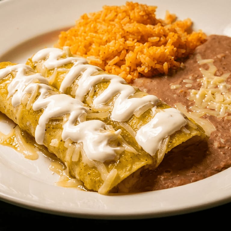 Indulge in Our Enchiladas